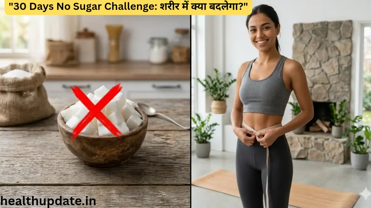 30 Days No Sugar Challenge