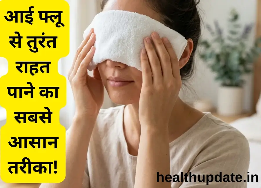 आई फ्लू से तुरंत राहत पाने का सबसे आसान तरीका
