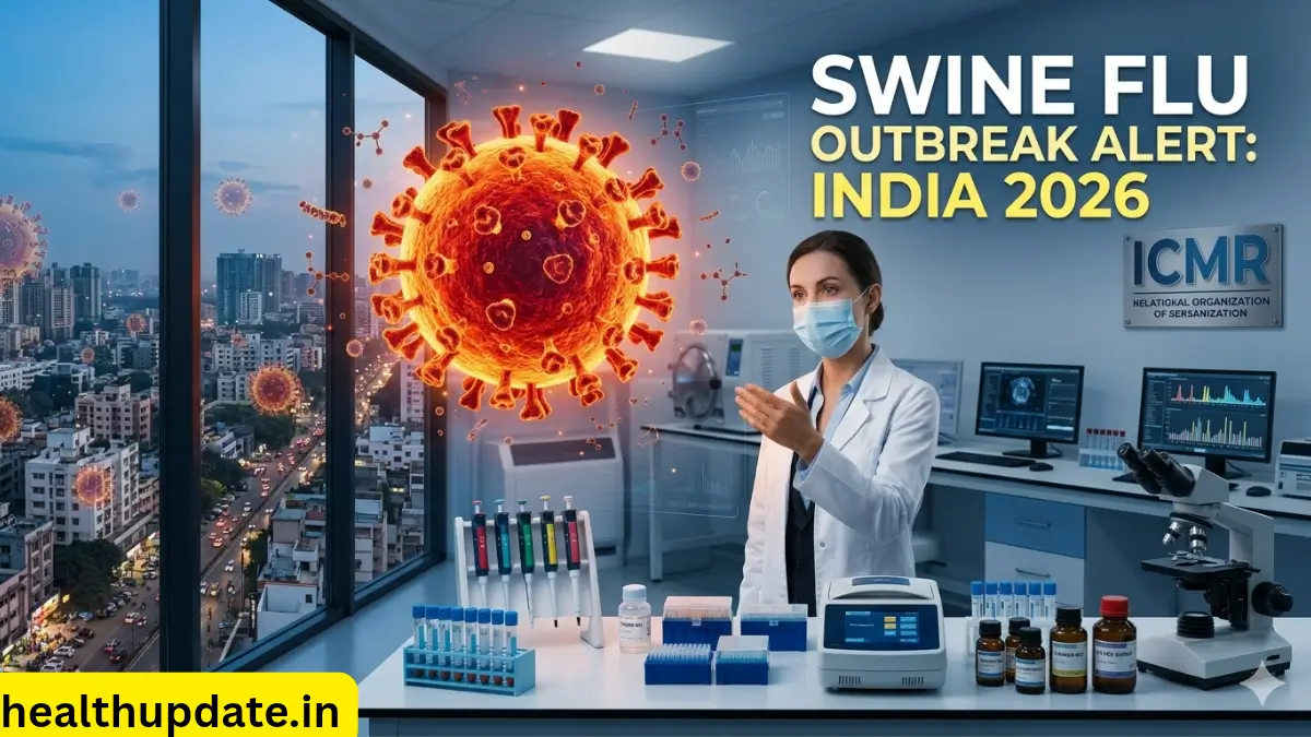 Swine flu symptoms in hindi