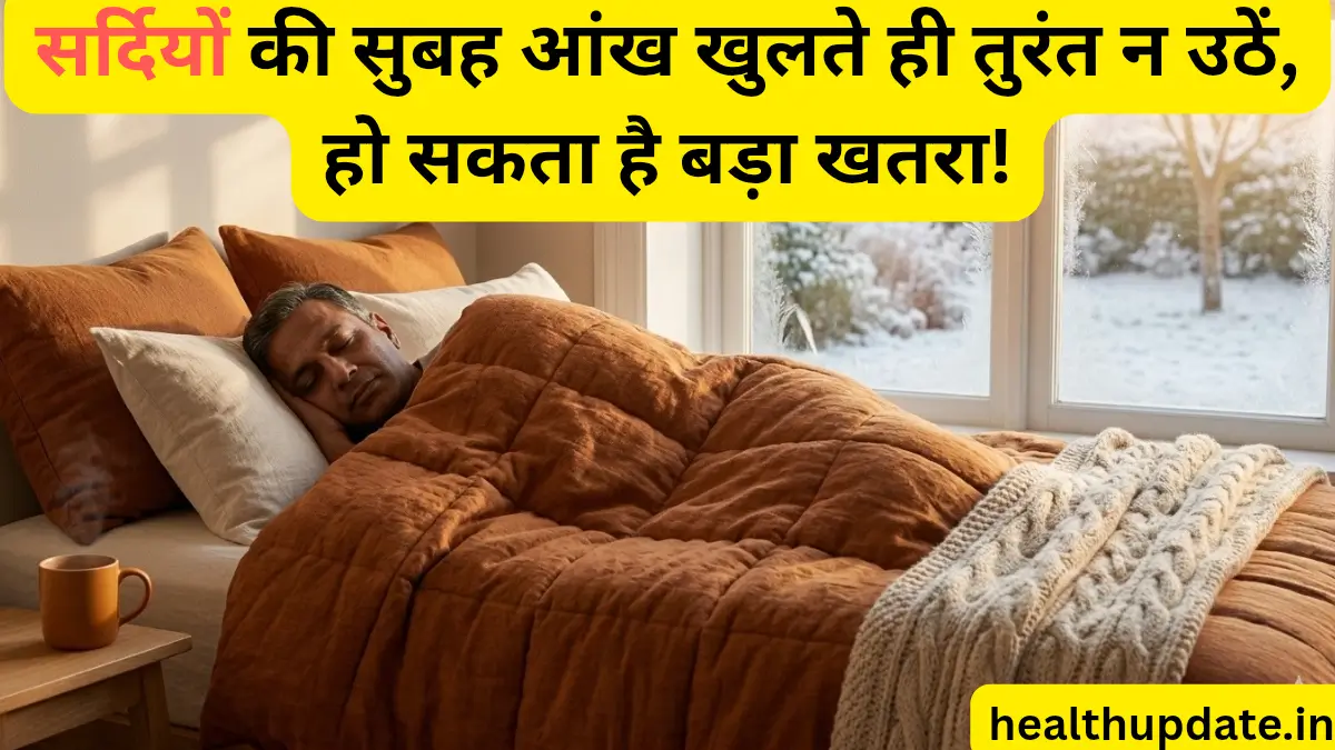 sardiyo me healthy kaise rahe इसके लिए सर्दियों में सुबह बिस्तर से उठने का सही तरीका